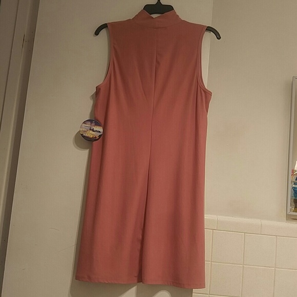 Bebop Deep Rose Dress - Picture 4 of 5